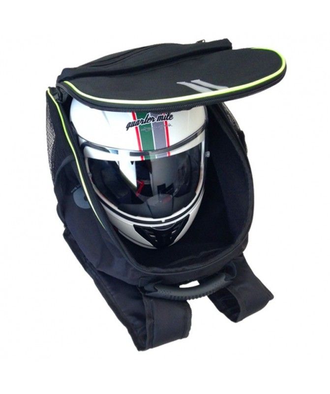 Backpack for helmet.